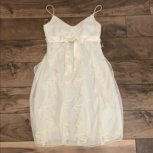 Betsy & Adam beautiful white dress